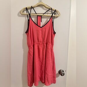Lush Flamingo Pink Dress